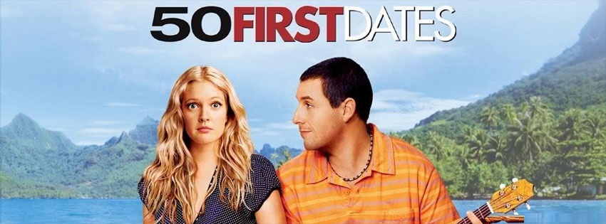 50 first dates - 50 İlk Öpücük Kapak Fotoğrafı