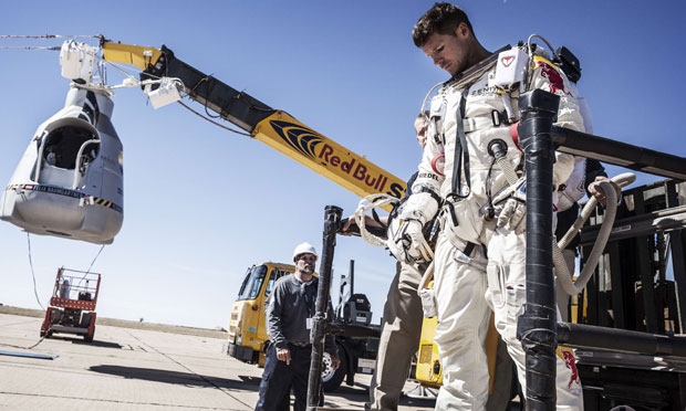 Skydiver Felix Baumgartner