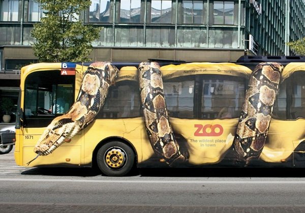 Copenhagen Zoo guerrilla marketing