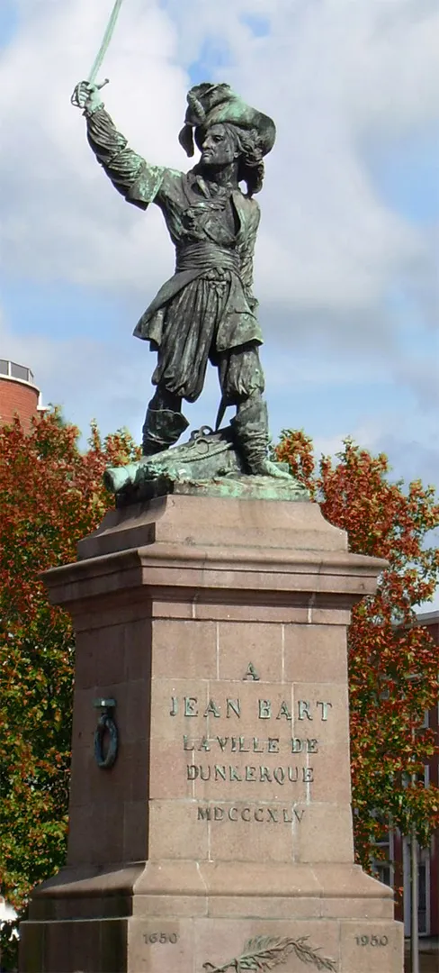 Jean Bart statue Dunkirk