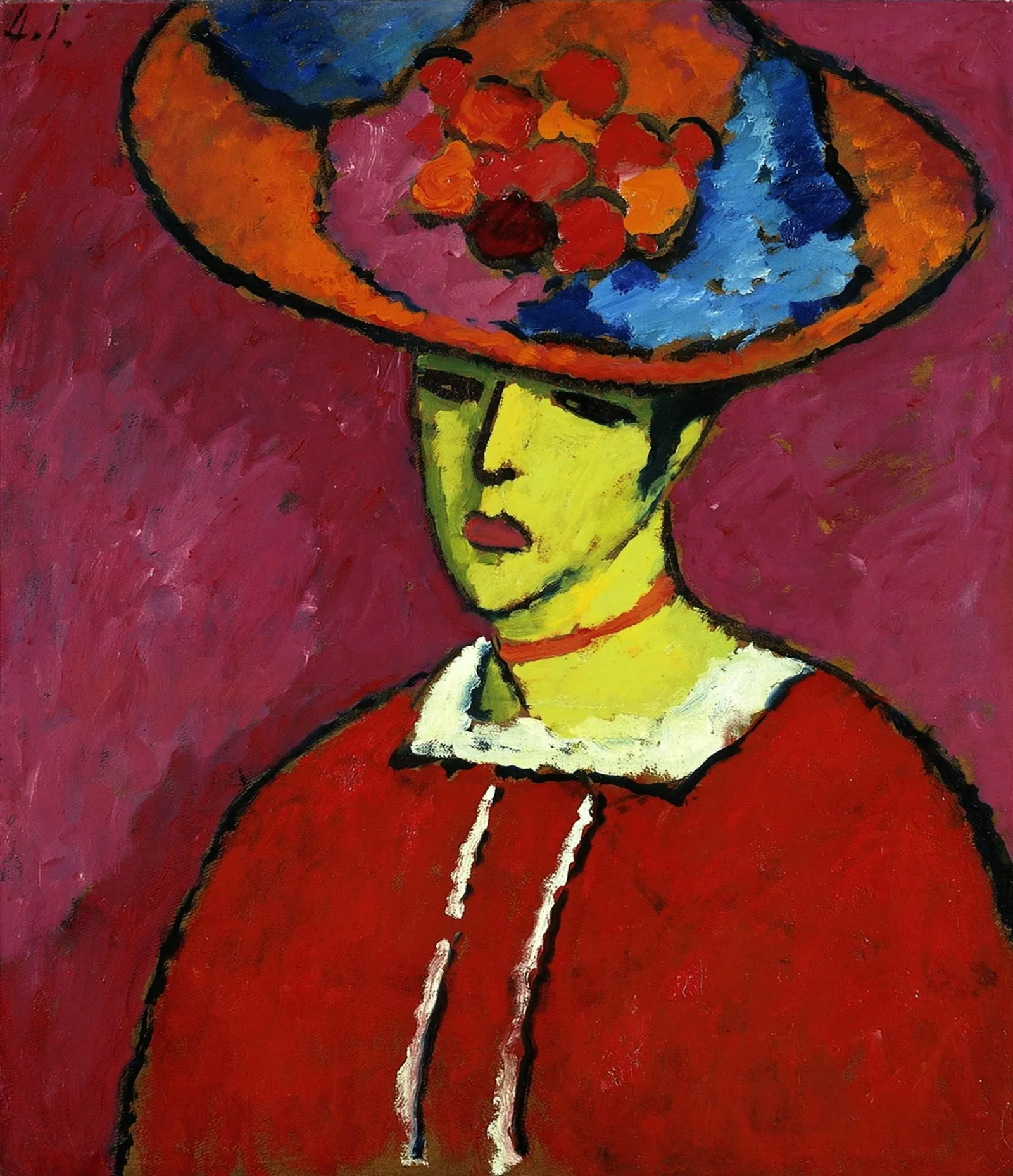 Alexej von Jawlensky Sıcak Çikolata Alexej von Jawlensky Schokko