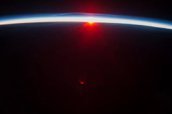 uzaydan-günbatımı