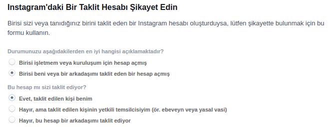 instagram taklit hesap