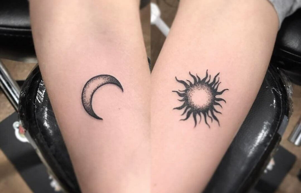 Güneş ve Ay Dövmeleri
