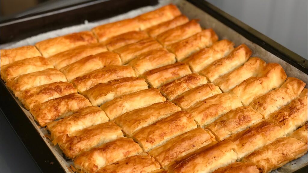 çıtır börek yapımı